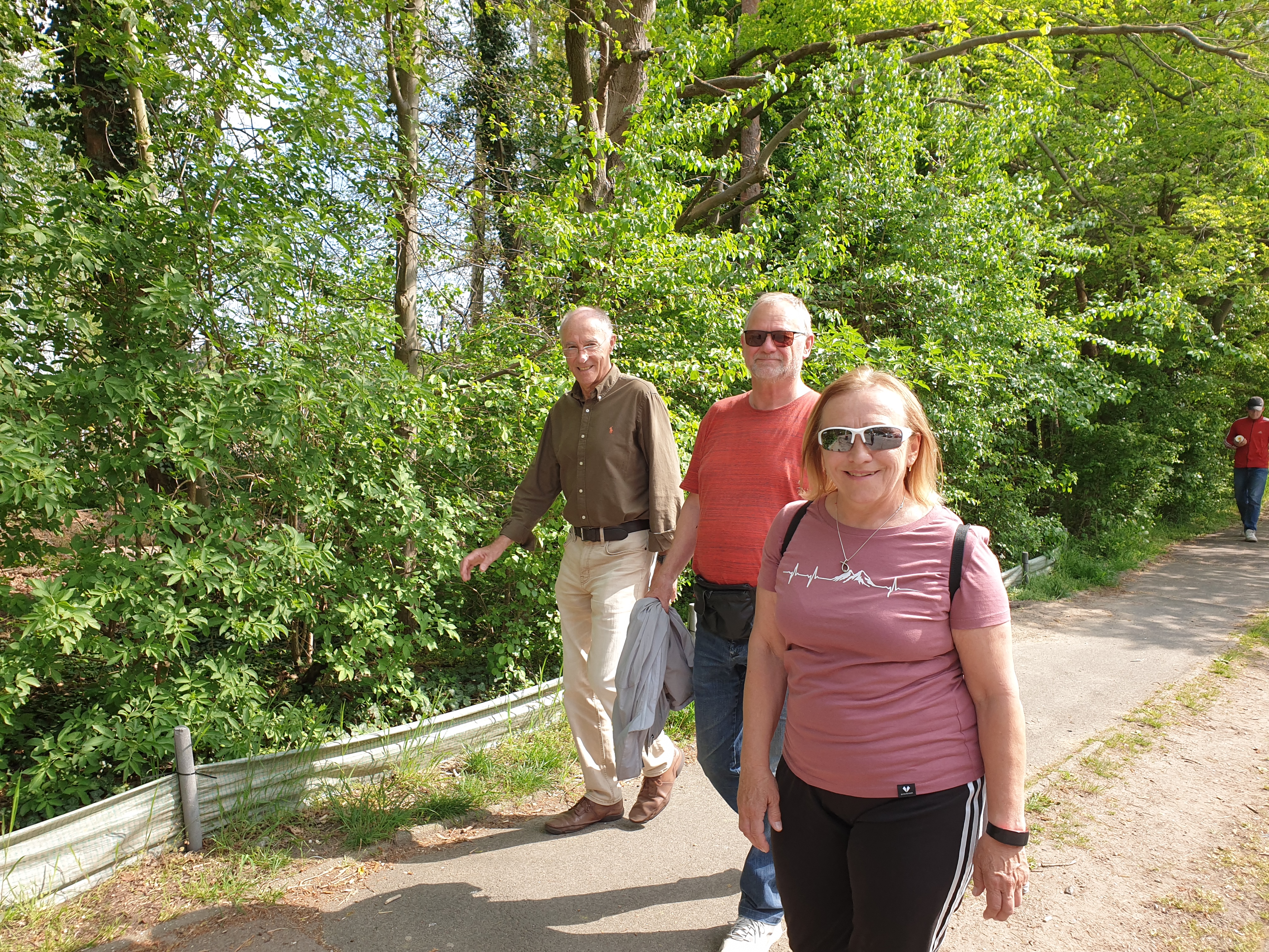 Seniorensportler des USV auf Wanderung